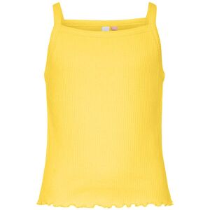 Vero Moda Girl Top - Rib - Vmlavender - Lemon Zest - Vero Moda Girl - 7-8 År (122-128) - T-Shirt