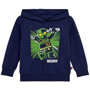 Ninjago Hættetrøje - Lwscout - Dark Navy - Lego® Wear - 7 År (122) - Hættetrøje