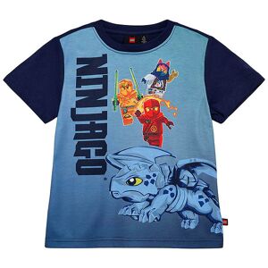 Ninjago T-Shirt - Lwtano - Dark Navy - Lego® Wear - 9 År (134) - T-Shirt