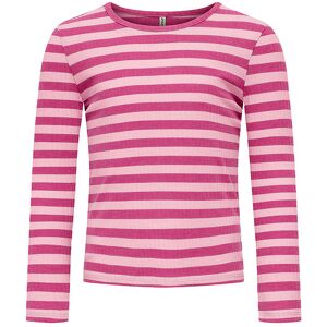 Kids Only Bluse - Rib - Kogella - Fuchsia Purple/pink Lady - Kids Only - 11-12 År (146-152) - Bluse