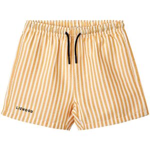 Liewood Badeshorts - Duke - Uv40+ - Stripe Yellow Mellow/creme D - Liewood - 6 År (116) - Badetøj