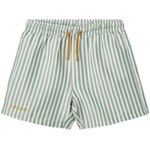 Liewood Badeshorts - Duke - Uv40+ - Stripe Peppermint/crisp Whit - Liewood - 6 År (116) - Badetøj