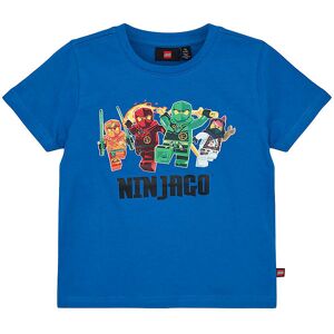 Ninjago T-Shirt - Lwtano - Blå - Lego® Wear - 7 År (122) - T-Shirt