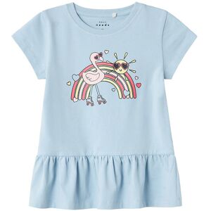 Name It Tunika - Nmfviane - Charbray Blue/flamingo And Sun - Name It - 2 År (92) - Tunika