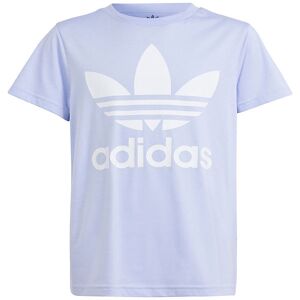 Adidas Originals T-Shirt - Trefoil Tee - Lilla/hvid - Adidas Originals - 14 År (164) - T-Shirt