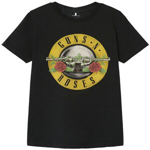 Name It T-Shirt - Nkmmadi - Sort - Guns N Roses - Name It - 9-10 År (134-140) - T-Shirt