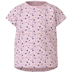 Name It T-Shirt - Nmfvigga - Parfait Pink/small Flowers - Name It - 4 År (104) - T-Shirt