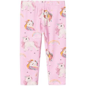 Name It Leggings - Nmfharli - Parfait Pink M. Enhjørninge - Name It - 4 År (104) - Leggings