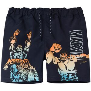 Name It Badeshorts - Nkmmakavel Marvel - Dark Sapphire - Name It - 6 År (116) - Badetøj