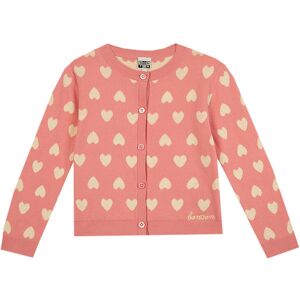 Bonton Cardigan - Strik - Lilou - Coeur Rose - Bonton - 4 År (104) - Cardigan