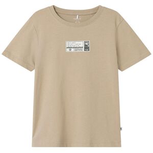 Name It T-Shirt - Nkmholasse - Pure Cashmere - Name It - 9-10 År (134-140) - T-Shirt
