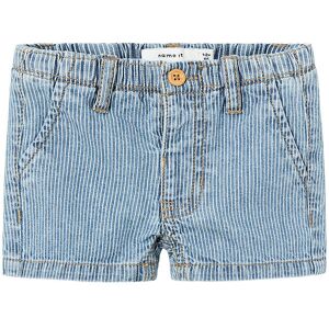 Name It Shorts - Nbmryan - Light Blue Denim - Name It - 1 År (80) - Shorts