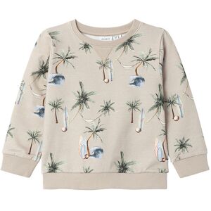 Name It Sweatshirt - Nmmhermod - Pure Cashmere M. Palmetræer - Name It - 2 År (92) - Sweatshirt