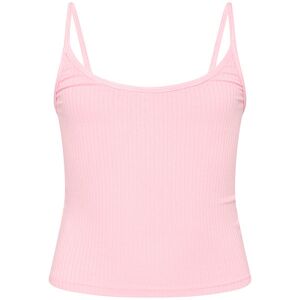 Grunt Top - Rib - Zamora - Viskose - Light Pink - Grunt - 14 År (164) - Tanktop