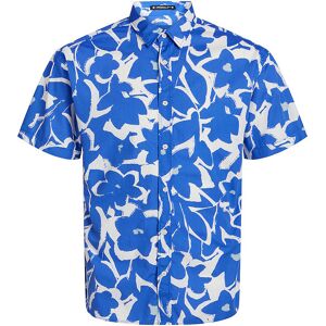 Jack & Jones Skjorte - Jorjoshua - Dazzling Blue/abstract - Jack & Jones - 12 År (152) - Skjorte