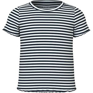 Name It T-Shirt - Rib - Nmfvemma - Dark Sapphire - Name It - 3 År (98) - T-Shirt