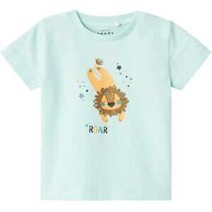 Name It T-Shirt - Nbmvacion - Yucca M. Løve - Name It - 1 År (80) - T-Shirt