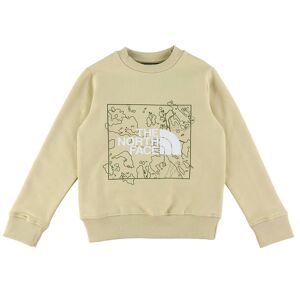 The North Face Sweatshirt - Graphic - Gravel/forest Olive - The North Face - 14-16 År (164-176) - Sweatshirt