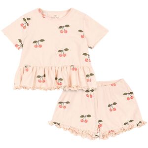 Konges Sløjd Sæt - T-Shirt/shorts - Ma Grande Cerise Pink - Konges Sløjd - 3 År (98) - Shorts