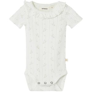 Lil' Atelier Body K/æ - Nbfrachello - Coconut Milk M. Blomster - Lil Atelier - 1 År (80) - Body K/æ