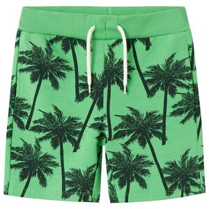 Name It Sweatshorts - Nkmjusper - Green Spruce M. Palmer - Name It - 9 År (134) - Shorts