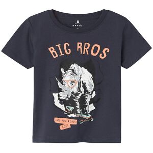 Name It T-Shirt - Nmmvanyo - India Ink/big Bros - Name It - 3 År (98) - T-Shirt