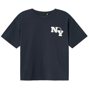 Name It T-Shirt - Nkmvalix - India Ink/new York - Name It - 11-12 År (146-152) - T-Shirt