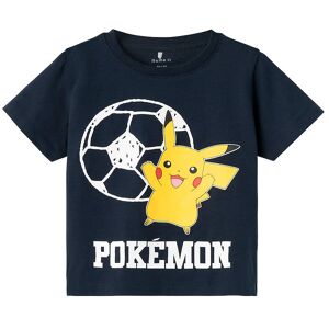 Name It T-Shirt - Nmmjillis Pokemon - Dark Sapphire - Name It - 7-8 År (122-128) - T-Shirt