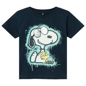 Name It T-Shirt - Nmmmaikel Snoopy - Dark Sapphire - Name It - 3 År (98) - T-Shirt