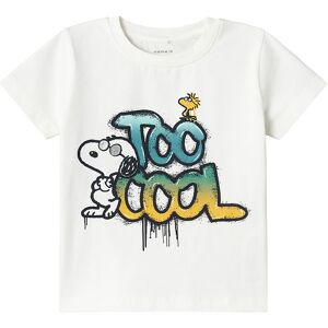 Name It T-Shirt - Nmmmaikel Snoopy - Bright White - Name It - 3 År (98) - T-Shirt