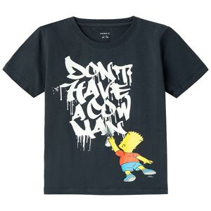 Name It T-Shirt - Nkmmilas Simpsons - India Ink - Name It - 11-12 År (146-152) - T-Shirt