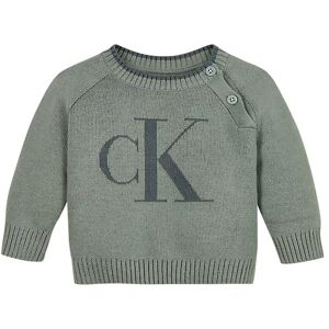 Klein Bluse Strik - Monogram - Meteor Green - Calvin Klein - 3 År (98) - Bluse