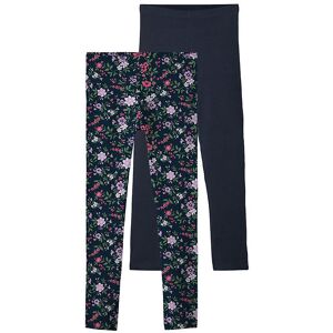 Name It Leggings - Noos - 2-Pak - Nkfvivian - Dark Sapphire - Name It - 3-4 År (98-104) - Leggings