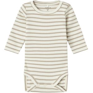 Name It Body L/æ - Noos - Rib - Nbnbani - Pure Cashmere - Name It - 1 År (80) - Body L/æ