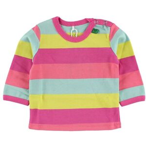 Freds World Bluse - Gul/pink/mint Stribet - Freds World - 74 - Bluse