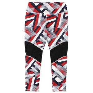 Tommy Hilfiger Leggings - Rød/navymønstret M. Stjerner - Tommy Hilfiger - 14 År (164) - Leggings