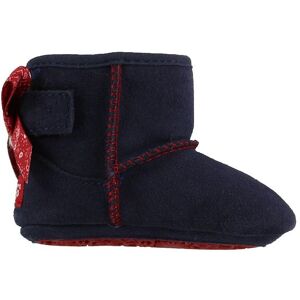 Ugg Hjemmesko - Uld - Jesse - Navy M. Rød - Ugg - 6-12 Mdr - Skindsko