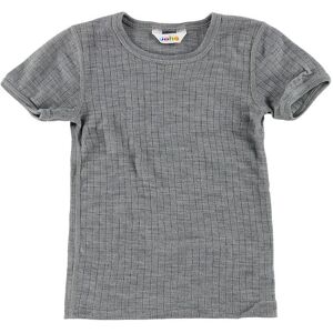 Joha T-Shirt - Uld - Gråmeleret - Joha - 140 - T-Shirt