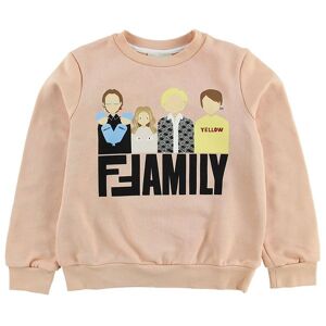 Fendi Kids Sweatshirt - Pudder M. Fendi Family - Fendi - 6 År (116) - Sweatshirt