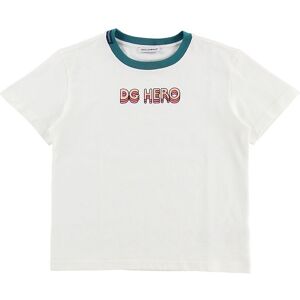 Dolce & Gabbana T-Shirt - Superhero - Hvid M. Hero - Dolce & Gabbana - 6 År (116) - T-Shirt