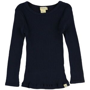 Minimalisma Bluse - Bergen - Silke/bomuld -Dark Blue - Minimalisma - 12-14 År (152-164) - Bluse