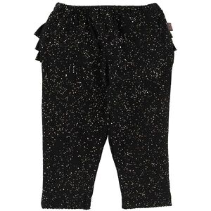 Little Wonders Leggings - Abigail - Sort M. Glimmerprikker - Little Wonders - 62/68 - Leggings