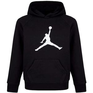 Jordan Hættetrøje - Jumpman Logo - Sort M. Hvid - Jordan - 6-7 År (116-122) - Hættetrøje