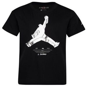 Jordan T-Shirt - Jumpman X Nike Action - Sort M. Hvid - Jordan - 2-3 År (92-98) - T-Shirt