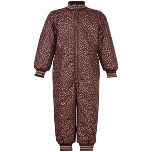 Mikk-Line Termodragt M. Fleece - Duvet - Coated - Decadent Choco - Mikk-Line - 9 År (134) - Termotøj