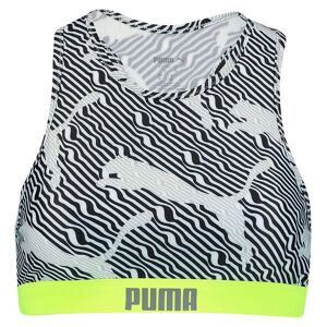 Puma Bikinitop - Sort/neonblå - Puma - Xs - Xtra Small - Bikini