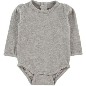 Mini A Ture X-Mas Body L/æ - Maxie - Light Grey Melange - Mini A Ture - 68 - Body L/æ