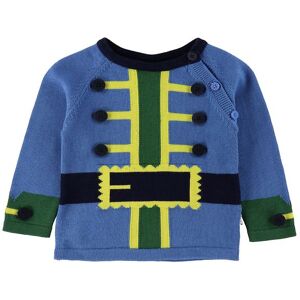 Stella Mccartney Kids Bluse - Strik - Blå M. Piratjakke - Stella Mccartney Kids - 1½ År (86) - Bluse