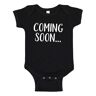 Kommer snart - Baby Body sort Svart - Nyfödd
