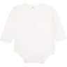 Pippi Body - Basic - L/æ - Hvid - Pippi Baby - 1½ År (86) - Body L/æ